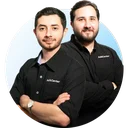 Leonardo Rochín y Fernando León, fundadores de Ad Center